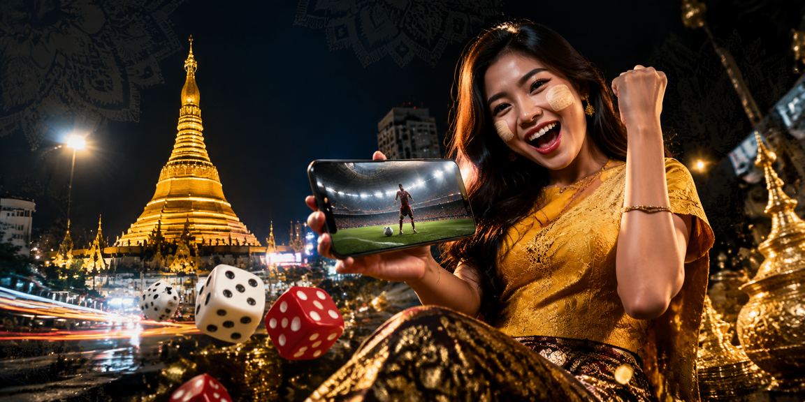 ရန်ကုန်မြို့လယ်တွင် ဂိမ်းကစားနေသော စိမ်းလန်းသောအရွက်ရောင်